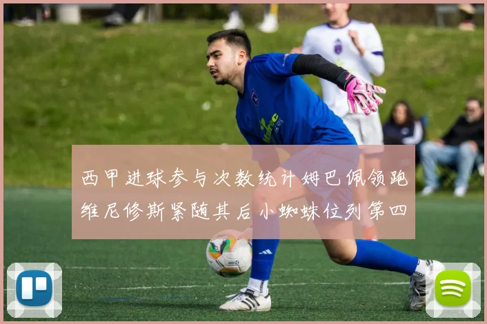 西甲进球参与次数统计姆巴佩领跑维尼修斯紧随其后小蜘蛛位列第四